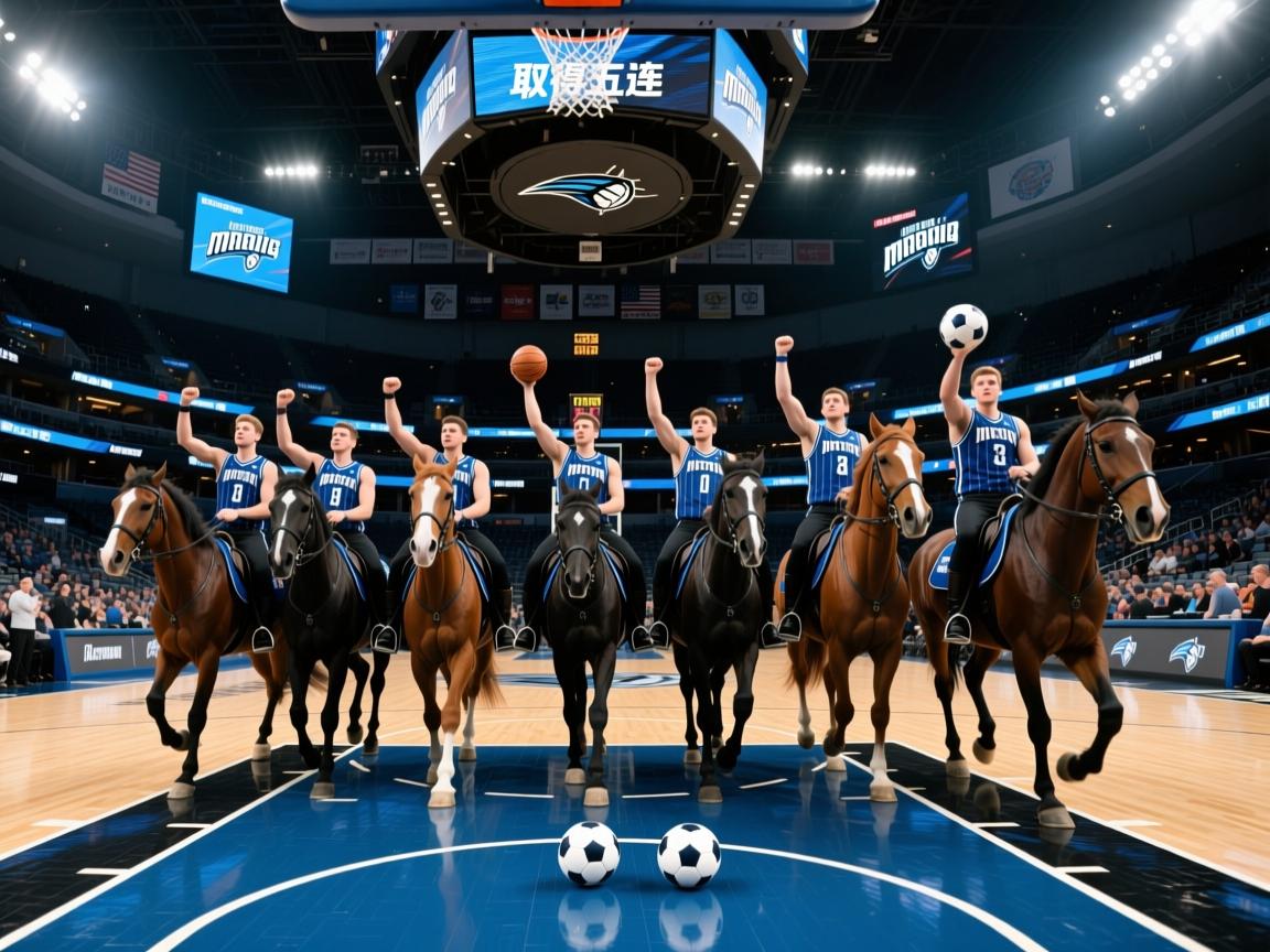 雄骑队主场力克魔术，取得五连胜  第2张