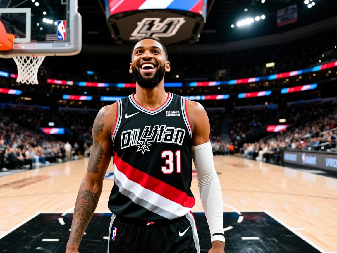 开拓者客场战胜马刺，利拉德独得31分  第2张