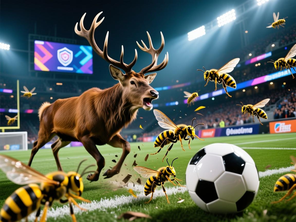 雄鹿击溃黄蜂，取得胜利  第1张