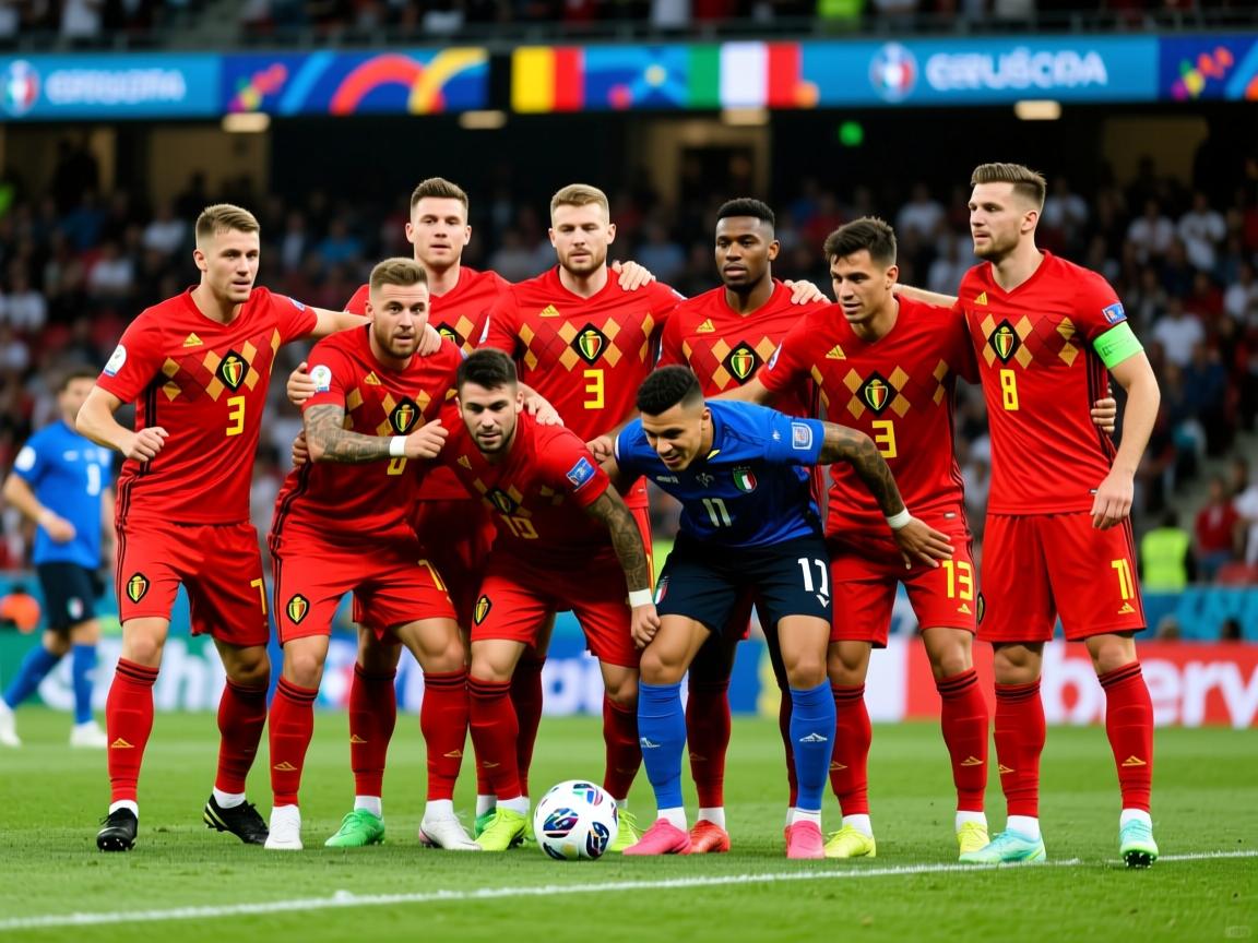欧洲杯：比利时队横扫意大利晋级半决赛  第2张